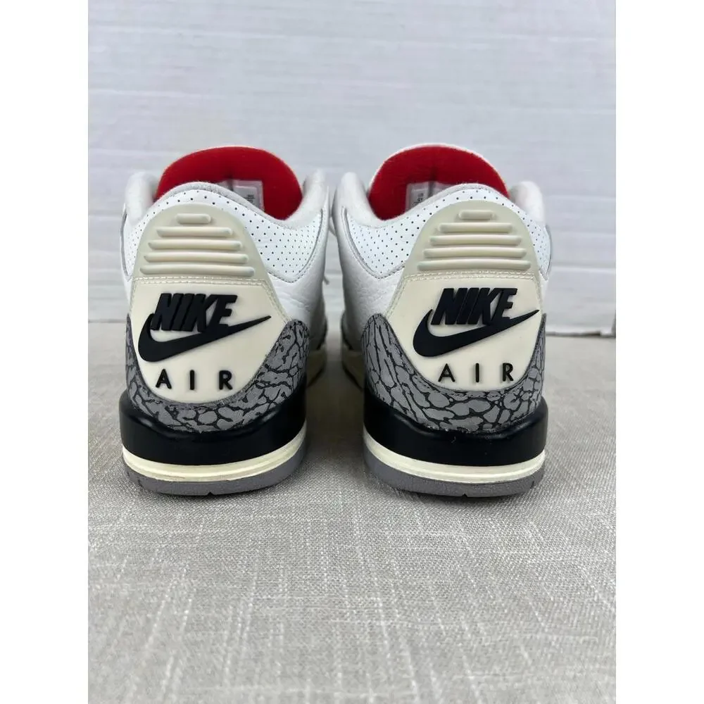 Air Jordan 3‎ Retro White Cement Reimagined Sz 6Y